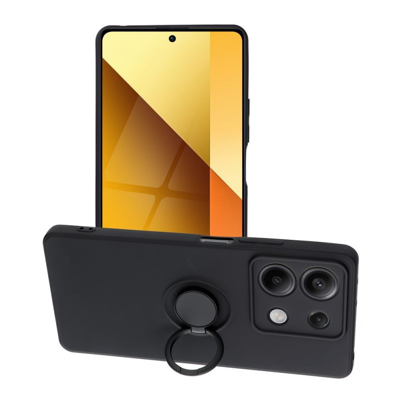 OEM Pouzdro Forcell SILICONE RING XIAOMI Redmi NOTE 13 5G černé