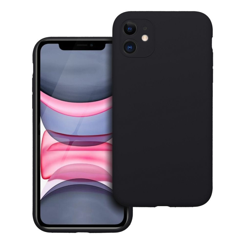 OEM Pouzdro SILICONE 2mm APPLE IPHONE 11 černé