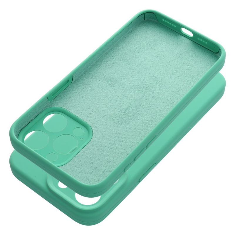 OEM Pouzdro SILICONE 2mm APPLE IPHONE 15 Pro Max mátové