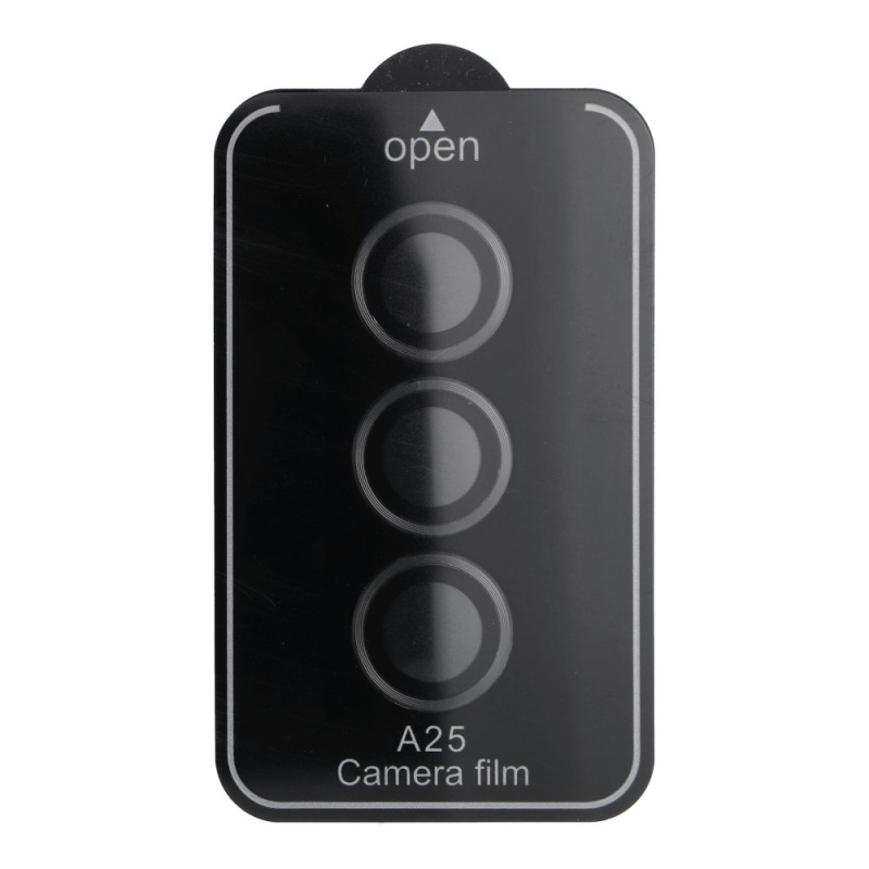 OEM Sklo fotoaparátu PROTECTOR 9H + aplikator SAMSUNG Galaxy A25 černé
