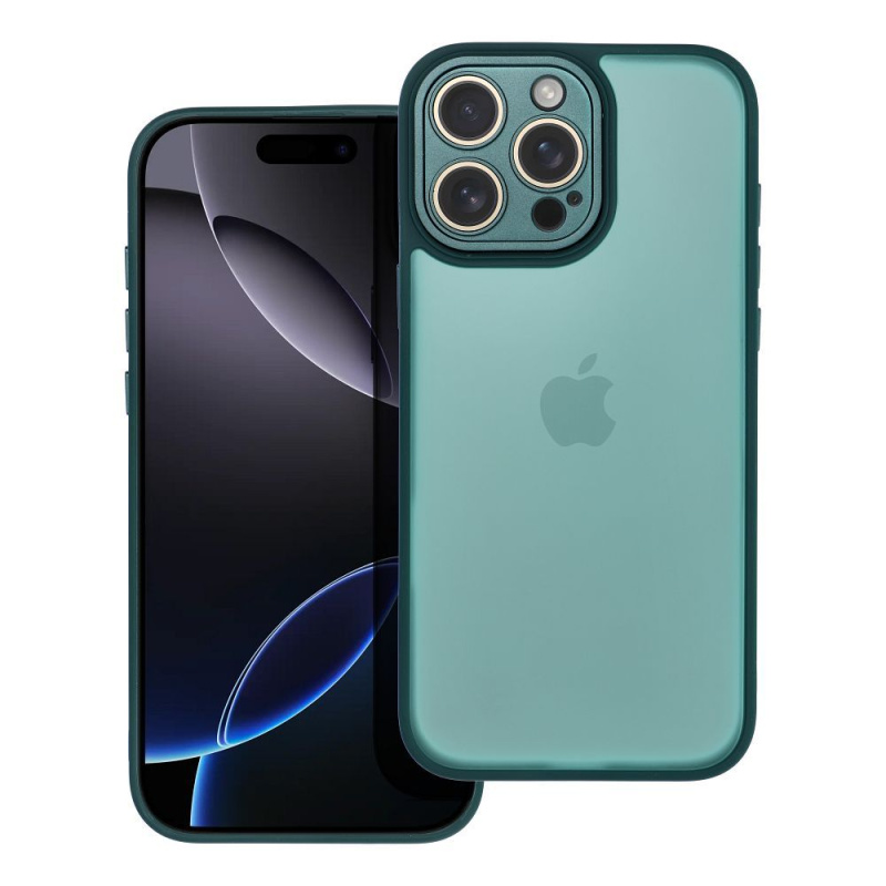 OEM Pouzdro Variete APPLE IPHONE 16 Pro Max tmavě zelené