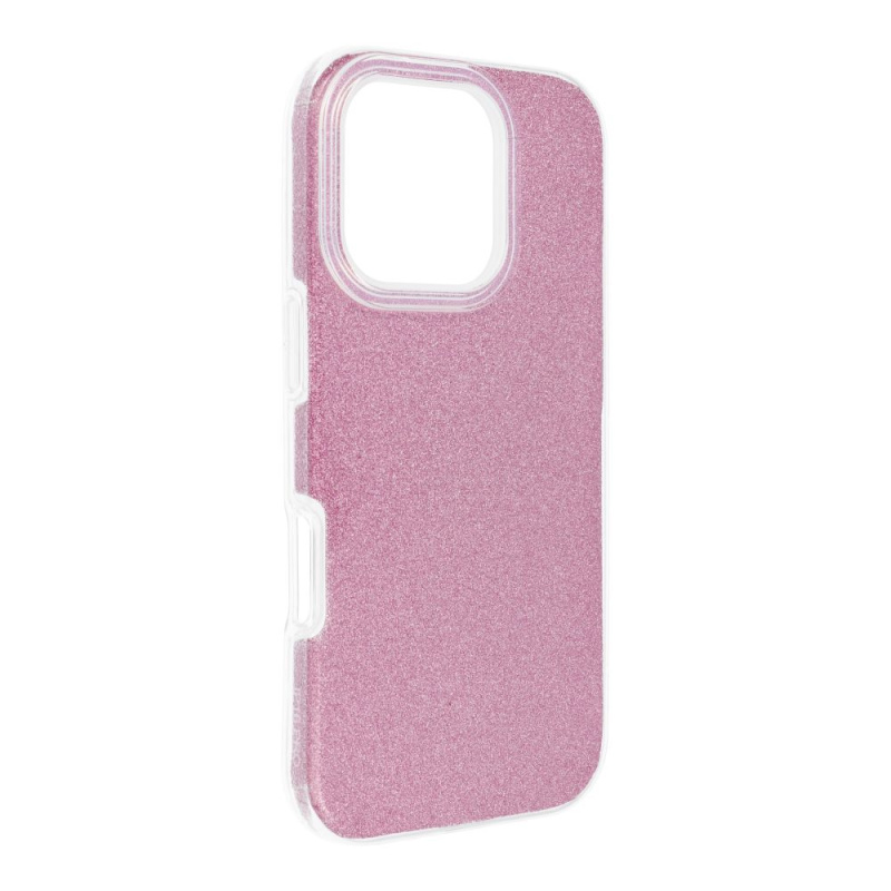 OEM Pouzdro Forcell SHINING APPLE IPHONE 16 PRO růžové
