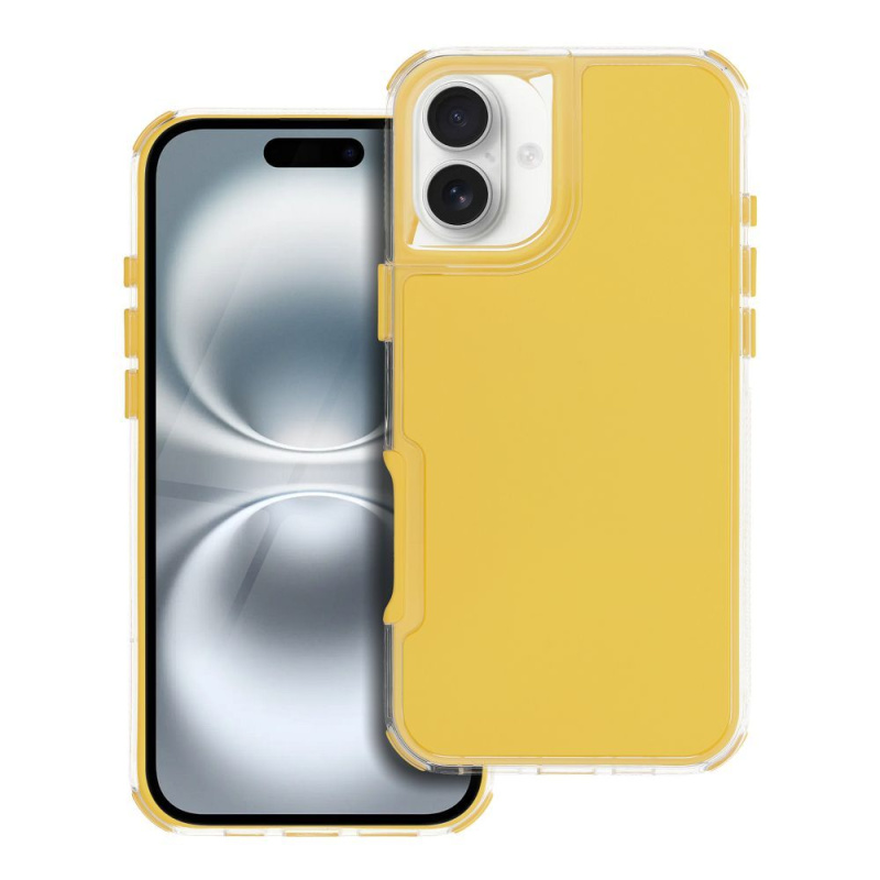 OEM Pouzdro MATRIX APPLE IPHONE 16 PLUS žlutá