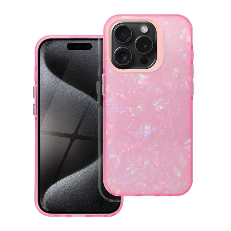 OEM Pouzdro TUTTI FRUTTI APPLE IPHONE 16 PLUS růžové
