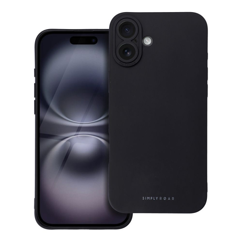 Pouzdro Roar Luna Case Apple iPhone 16 Plus černé
