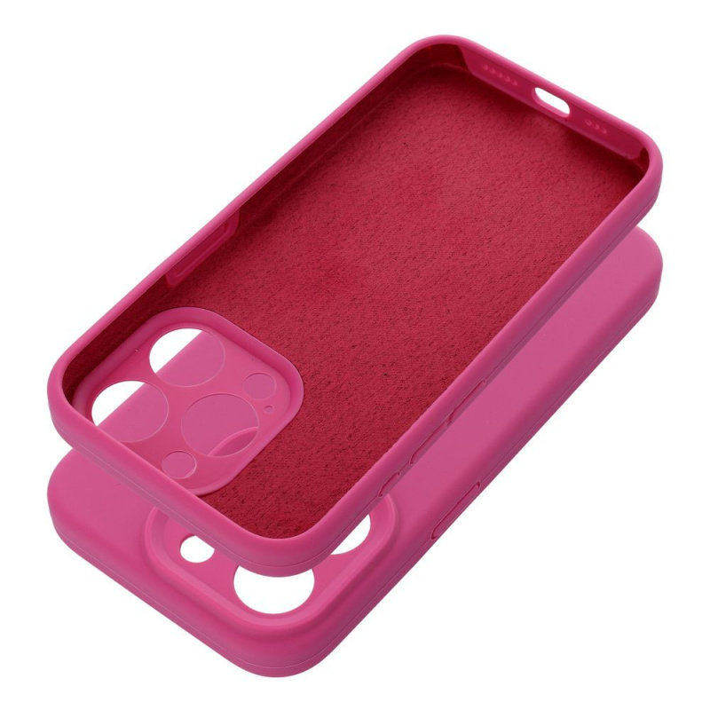 OEM Pouzdro SILICONE 2mm APPLE IPHONE 16 růžové