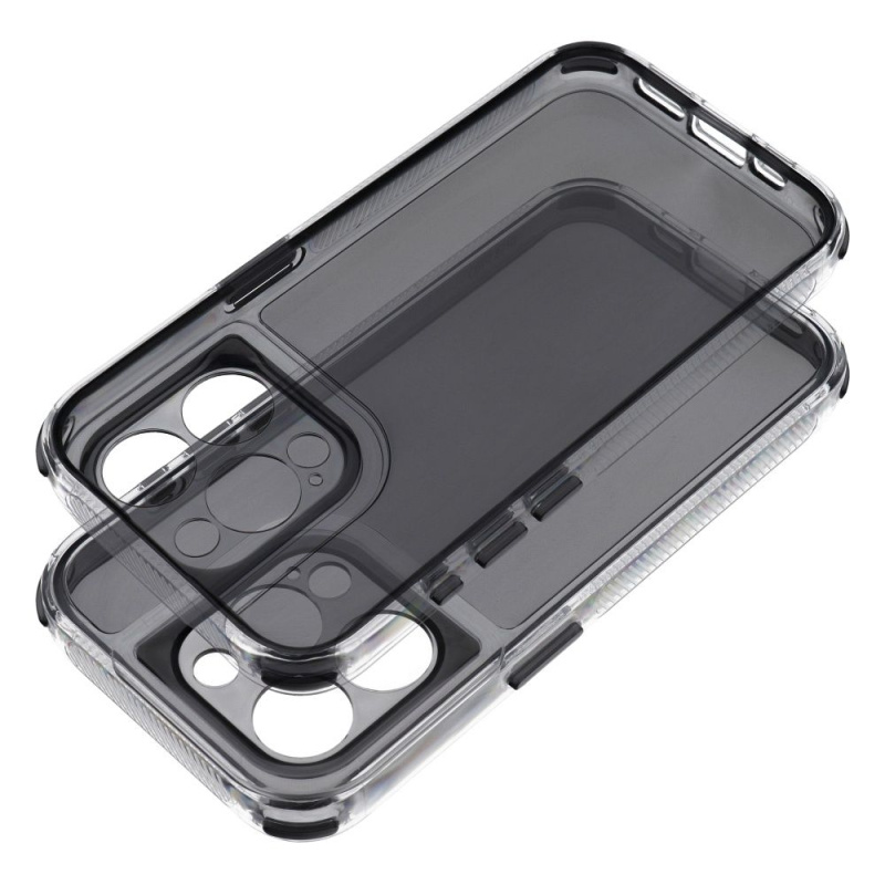 OEM Pouzdro MATRIX CLEAR APPLE IPHONE 13 černé