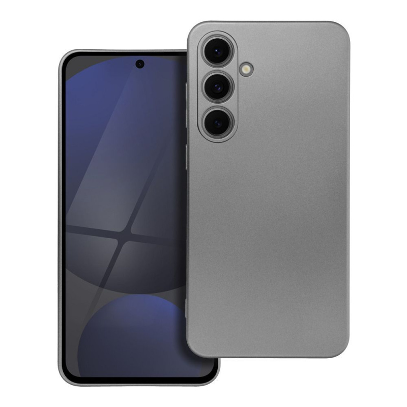 OEM Pouzdro METALLIC SAMSUNG Galaxy S24 FE šedé