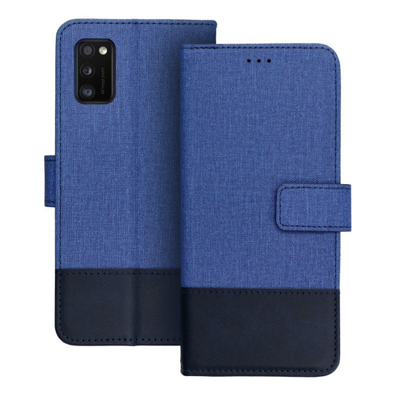 OEM Pouzdro GOMMA Book SAMSUNG Galaxy A41 modré