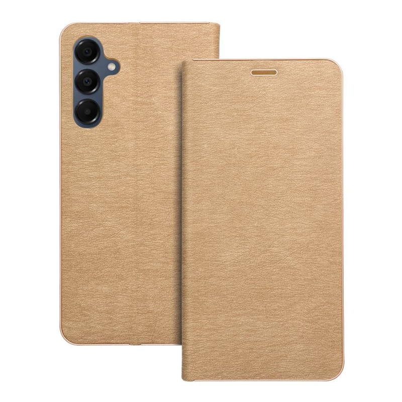 OEM Pouzdro LUNA Book Gold SAMSUNG Galaxy A16 5G zlaté