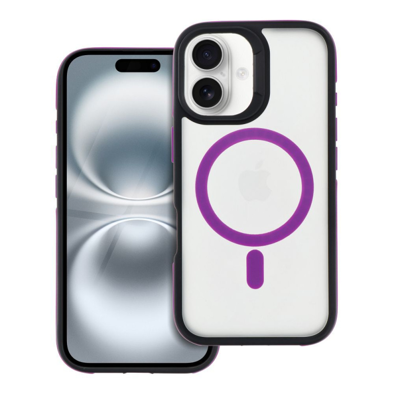 OEM Pouzdro NEO APPLE IPHONE 16 (MagSafe kompatibilní) fialové
