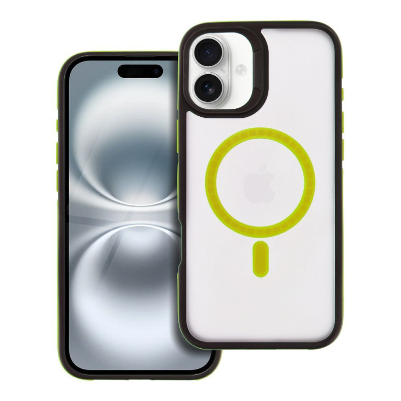 OEM Pouzdro NEO APPLE IPHONE 16 Plus (MagSafe kompatibilní) žluté