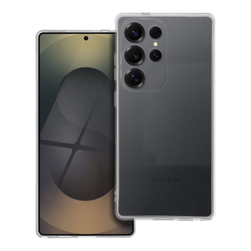 OEM Pouzdro CLEAR CASE 2 mm SAMSUNG Galaxy S25 Ultra (camera protection) transparent
