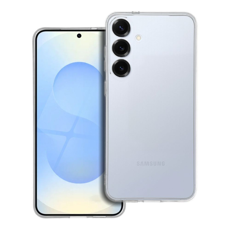 OEM Pouzdro CLEAR CASE 2 mm SAMSUNG Galaxy S25 Plus (camera protection) transparent