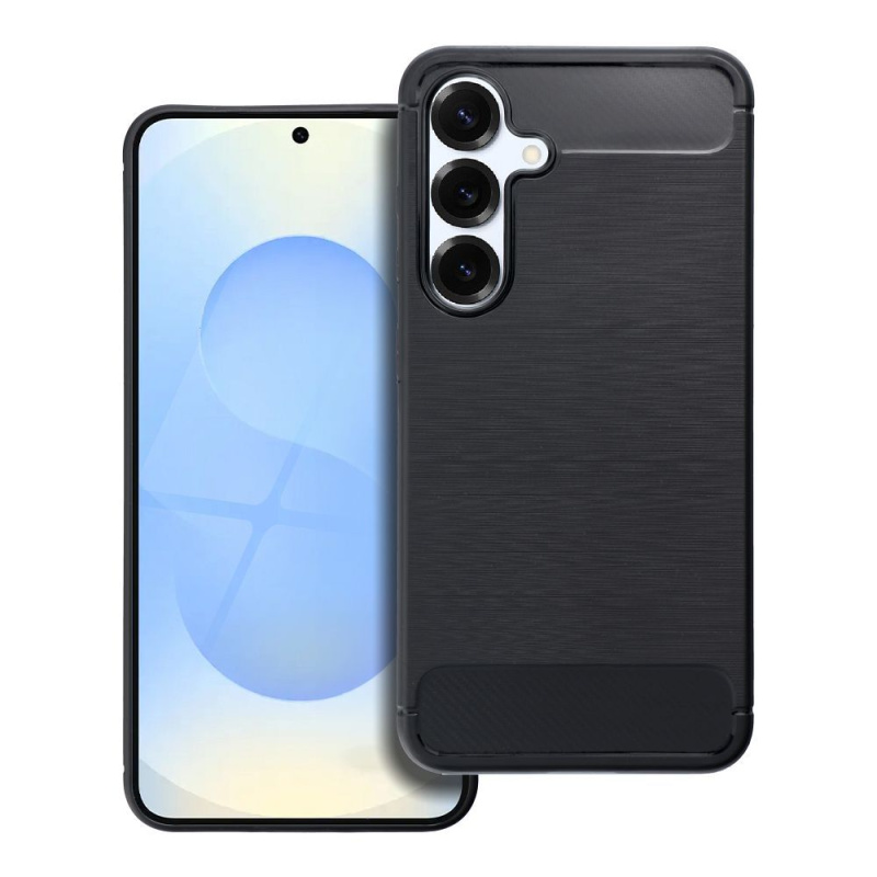 OEM Pouzdro CARBON SAMSUNG Galaxy S25 černé