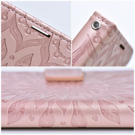 OEM Pouzdro MEZZO Book XIAOMI Redmi 14C mandala zlato růžové