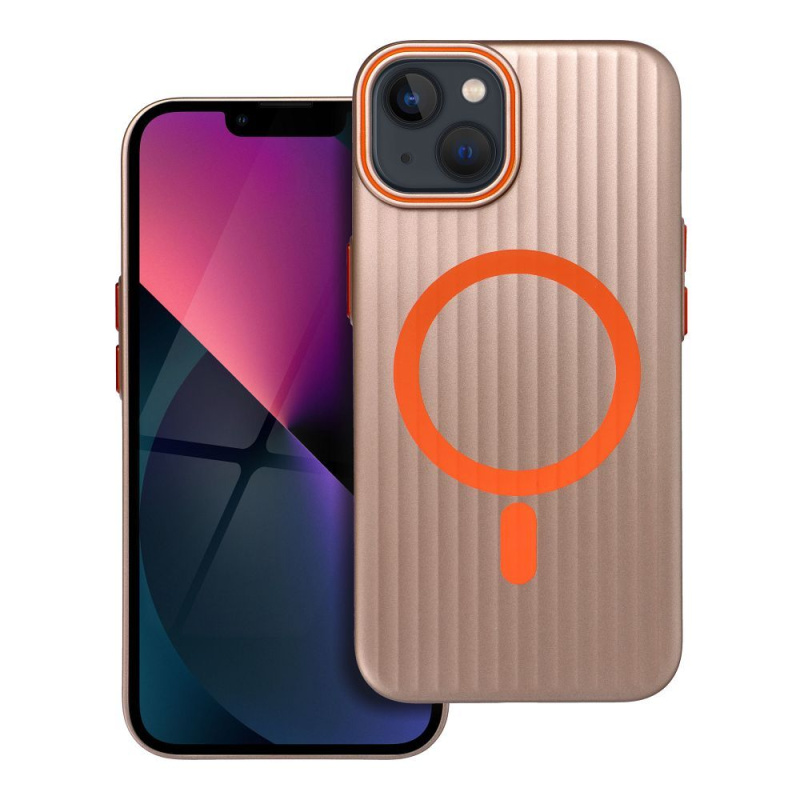 OEM Pouzdro SIMPLY MagSafe APPLE IPHONE 13 pouštní titan