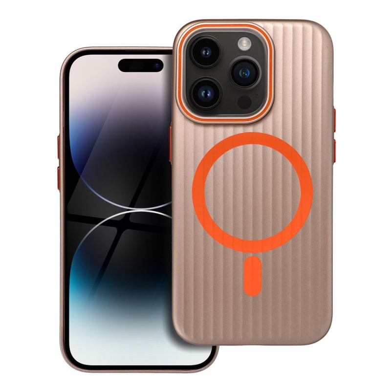 OEM Pouzdro SIMPLY MagSafe APPLE IPHONE 14 Pro pouštní titan