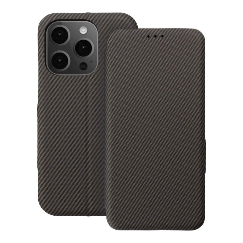 OEM Pouzdro FOLIO Side Magnet APPLE IPHONE 14 PRO hnědé