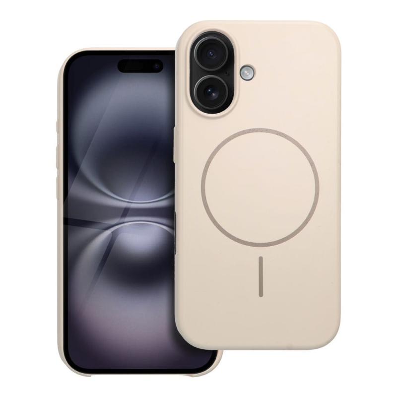 OEM Pouzdro Premium Glossy Mag Cover MagSafe Camera Control APPLE IPHONE 16 bílé