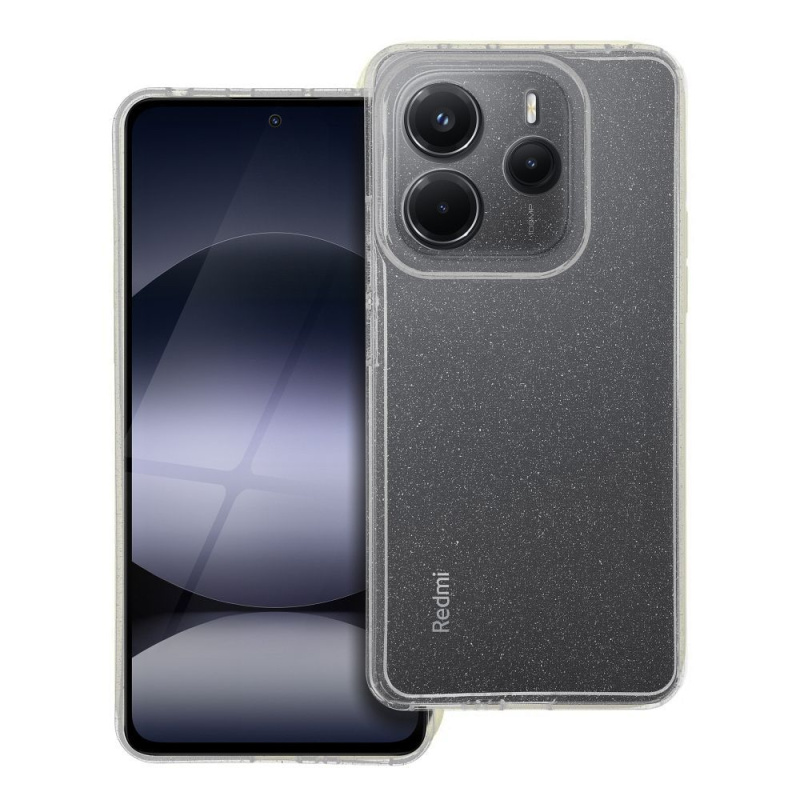 OEM Pouzdro CLEAR CASE 2mm BLINK XIAOMI Redmi NOTE 14 4G / 14 5G transparent