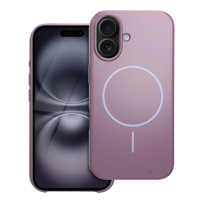 OEM Pouzdro Premium Glossy Mag Cover MagSafe Camera Control APPLE IPHONE 16 fialové