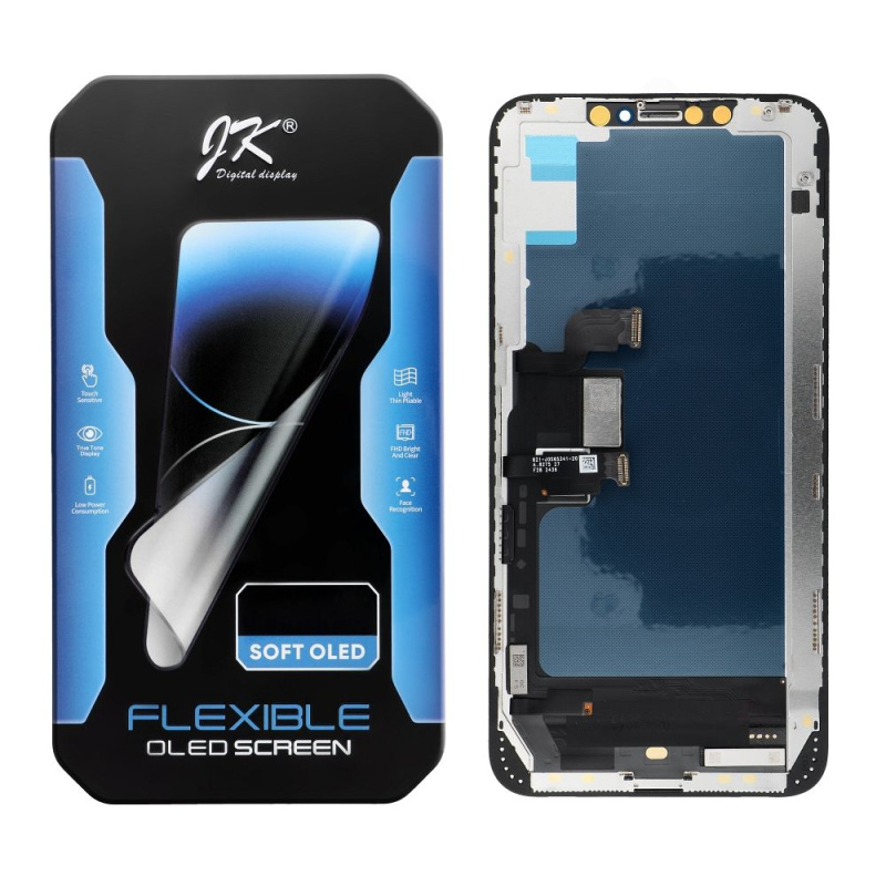 Displej JK pro Apple iPhone XS Max – Soft OLED (náhradní díl, vysoká kvalita)
