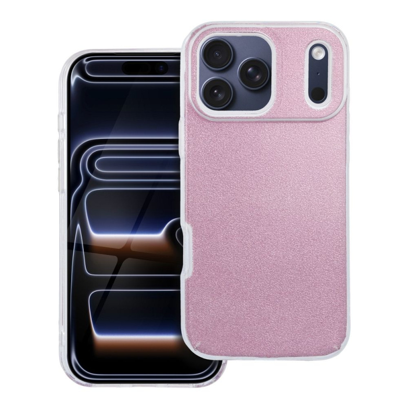 OEM Kryt Shining Case iPhone 17 Pro Max – růžový