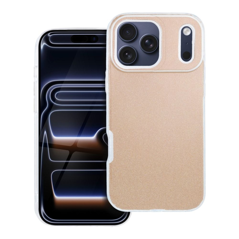 OEM Kryt Shining Case iPhone 17 Pro Max – zlatý