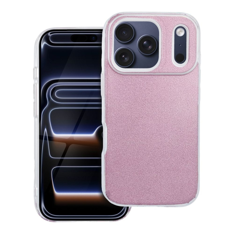 OEM Kryt Shining Case iPhone 17 pro – růžový