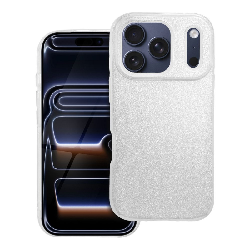 OEM Kryt Shining Case iPhone 17 pro – stříbrný