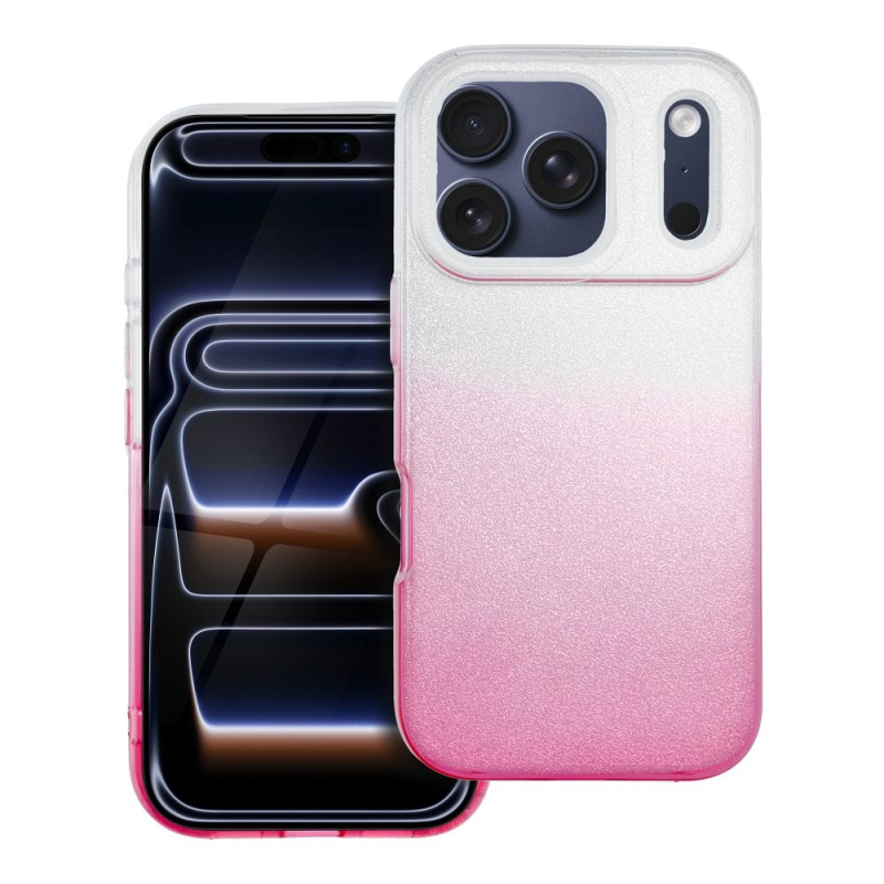 OEM Kryt Shining Case iPhone 17 Pro – růžový