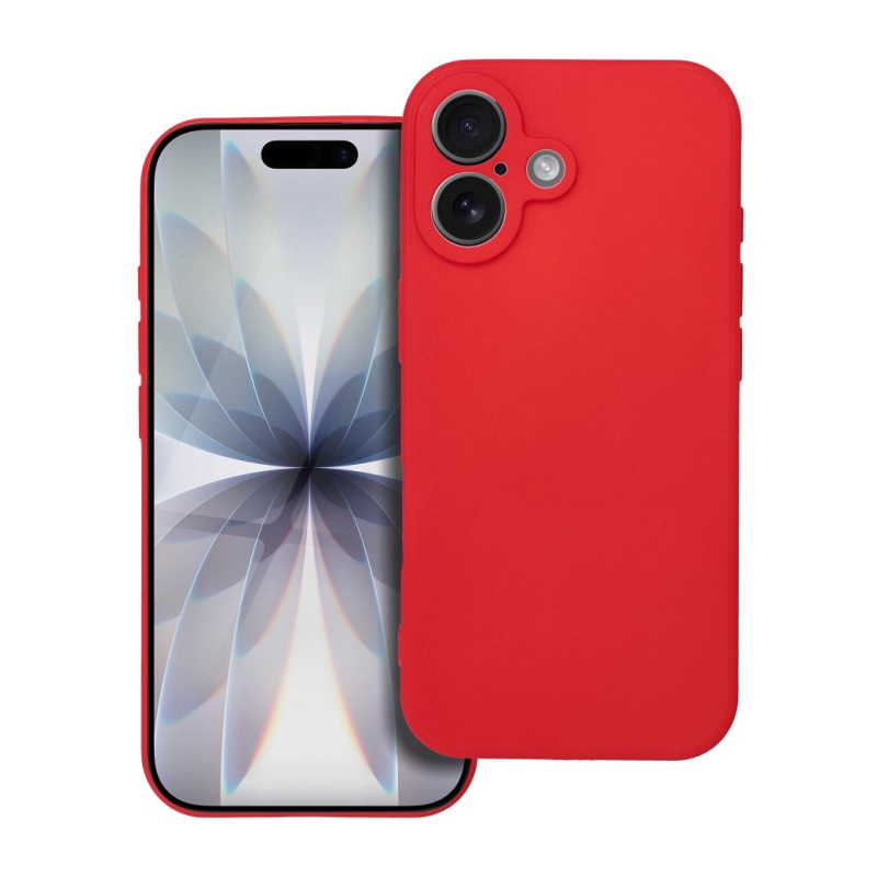 OEM Pouzdro SOFT IPHONE 17 červený
