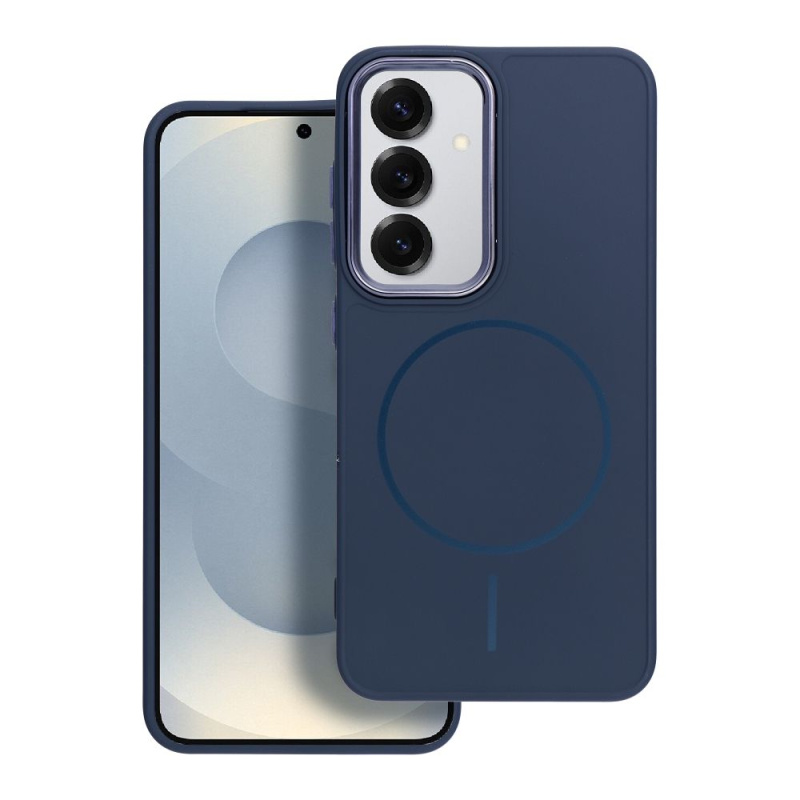 OEM Pouzdro FRAME MAG COVER MagSafe SAMSUNG Galaxy S25 FE navy blue