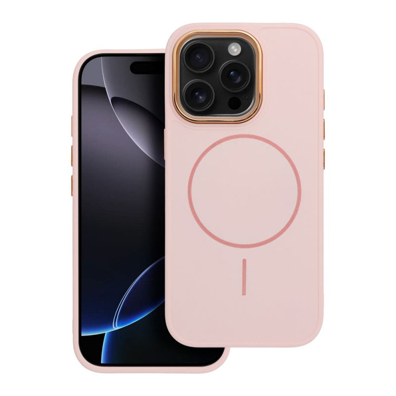 OEM Pouzdro FRAME MAG COVER MagSafe APPLE IPHONE 17 Air pudrově růžové