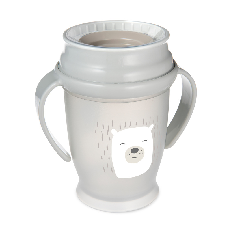 LOVI Hrníček  360˚ JUNIOR 250ml s úchyty BUDDY BEAR