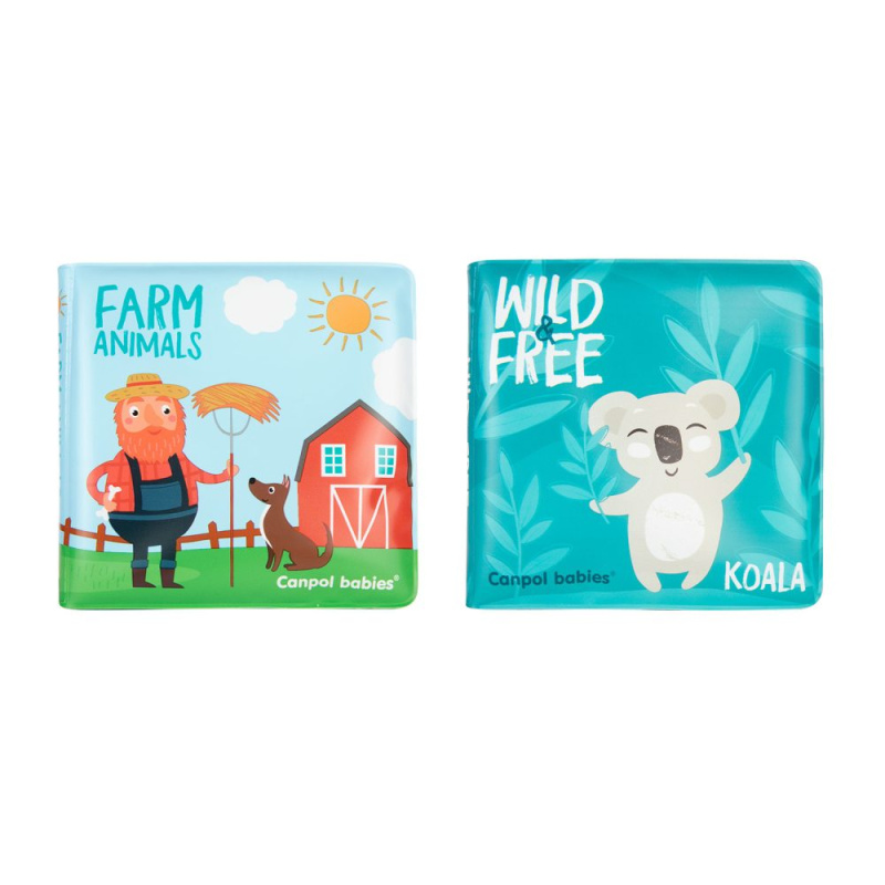 CANPOL BABIES Měkká knížka pískací