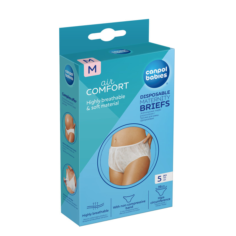 CANPOL BABIES Jednorázové kalhotky 5ks M