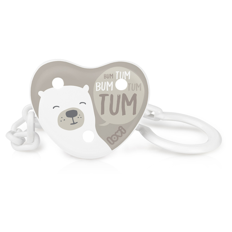LOVI Buddy Bear řetízek na dudlík 0+ m 1 ks