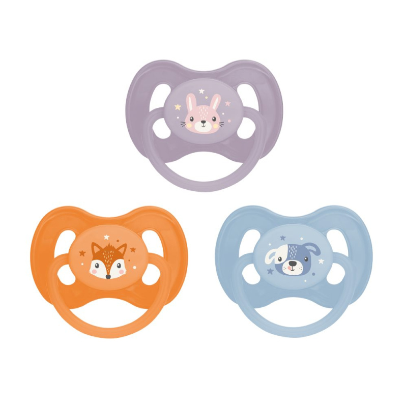 Canpol babies kaučukový dudlík třešnička 0–6 m CUTE ANIMALS