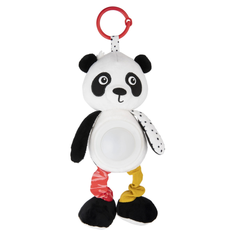 Canpol babies senzomotorická závěsná hračka s melodiemi a lampičkou BabiesBoo panda