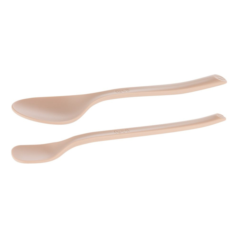 LOVI Set of Spoons lžička Nude 2 ks