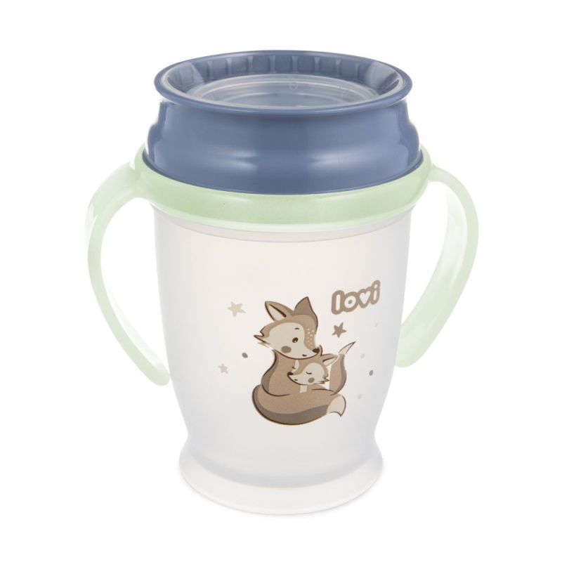 LOVI NIGHT&DAY Cup 360° hrnek Fox 250 ml