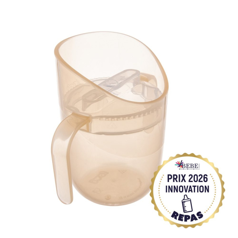 LOVI GENIUS tréninkový hrnek Nude 150 ml