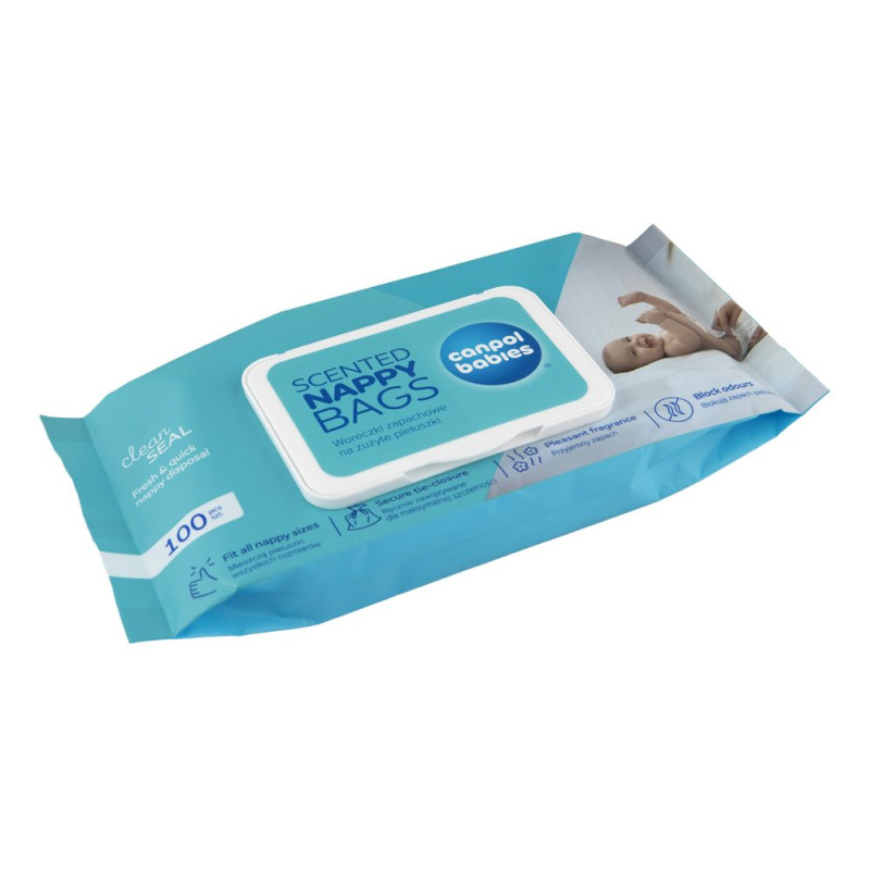 Canpol babies voňavé sáčky na pleny (100 ks)