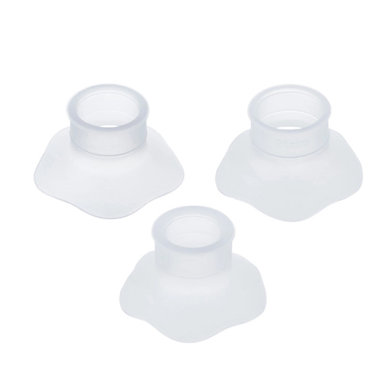 Canpol babies náhradní silikonové vložky 17/19/21 mm k odsávačce mateřského mléka SmartSense
