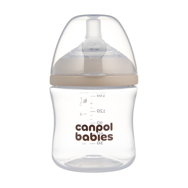 Canpol babies Natural Shape antikoliková lahev s dvouzónovou savičkou 150 ml