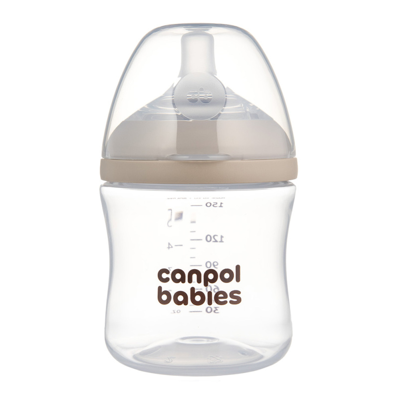 Canpol babies Natural Shape antikoliková lahev s dvouzónovou savičkou 150 ml