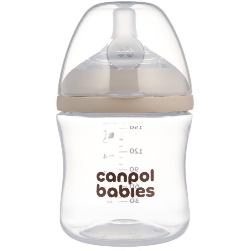 Canpol babies Natural Shape antikoliková lahev s dvouzónovou savičkou 150 ml