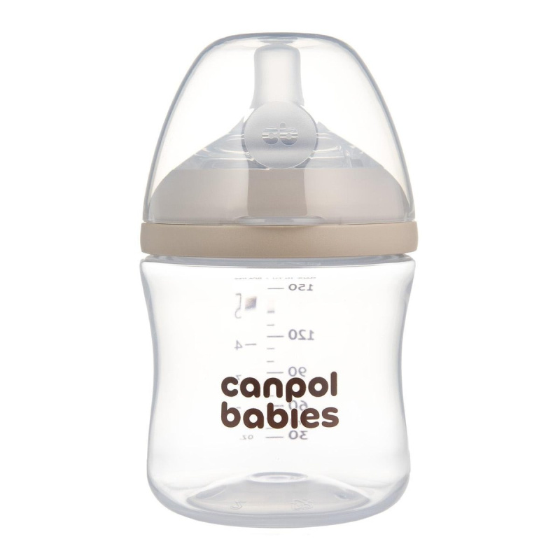 Canpol babies Natural Shape antikoliková lahev s dvouzónovou savičkou 150 ml